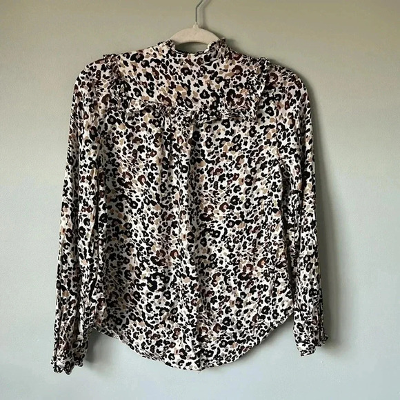 Anthropologie |  Maeve Katia Ruffled Buttondown - Picture 5 of 8